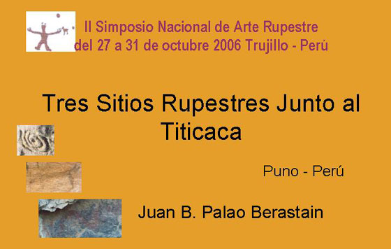 Tres Sitios Rupestres Junto al Titicaca