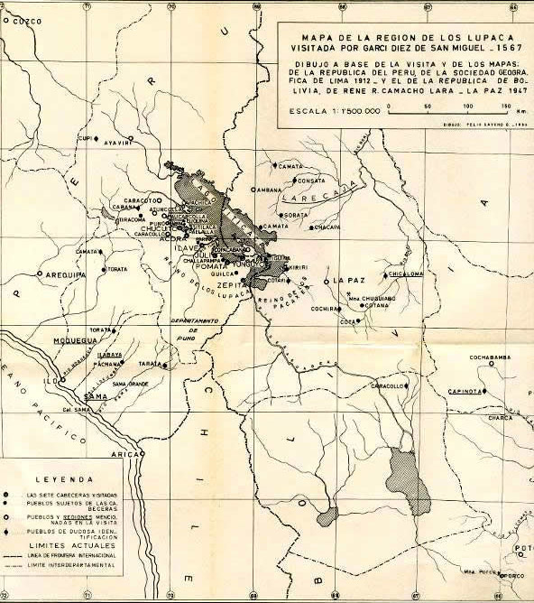 Fig. 1: Región Lupaca